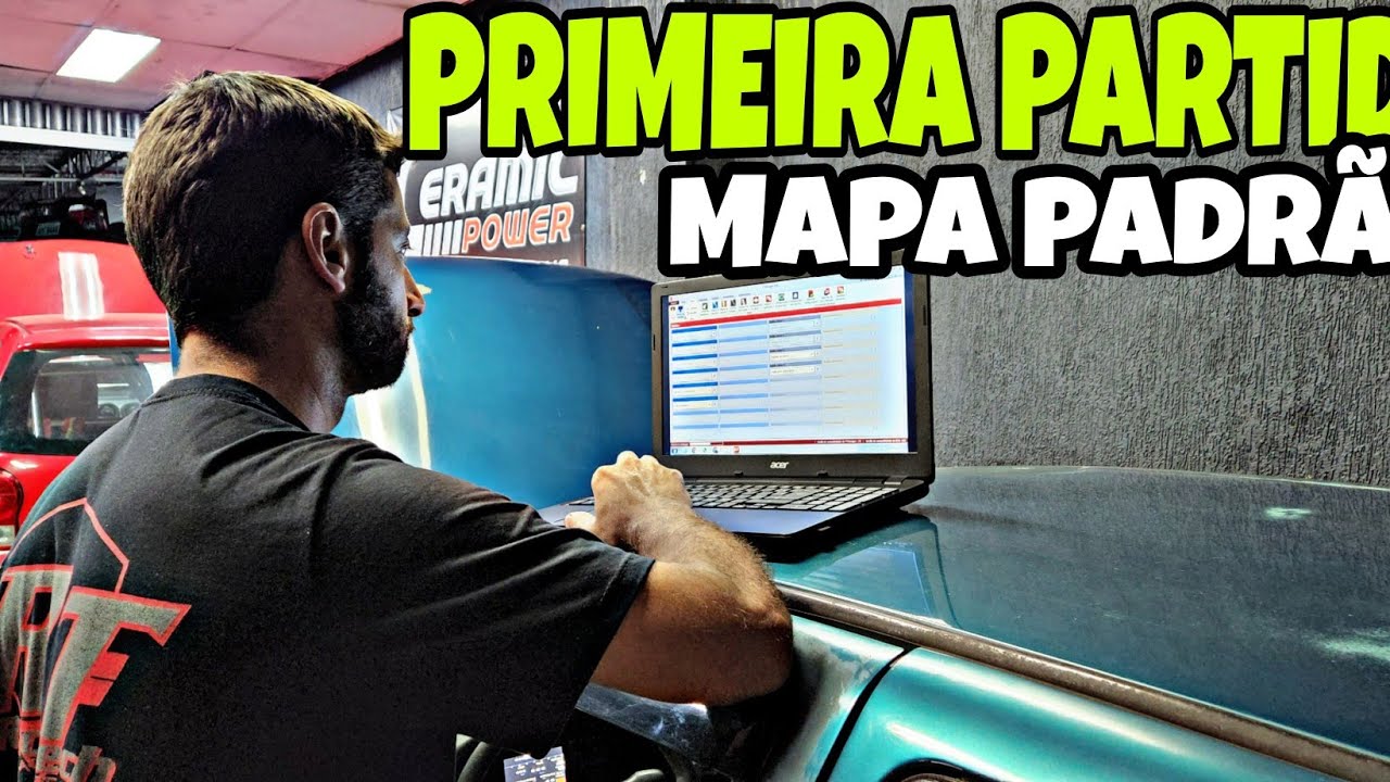 Primeira partida com mapa padrão - Racetech School - @Escola de Garagem