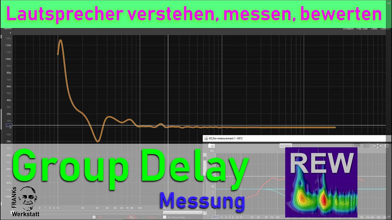 Ach deshalb klingt es so lahm | Group Delay #REW (Room EQ Wizard) Die Messung der Gruppenlaufzeit
