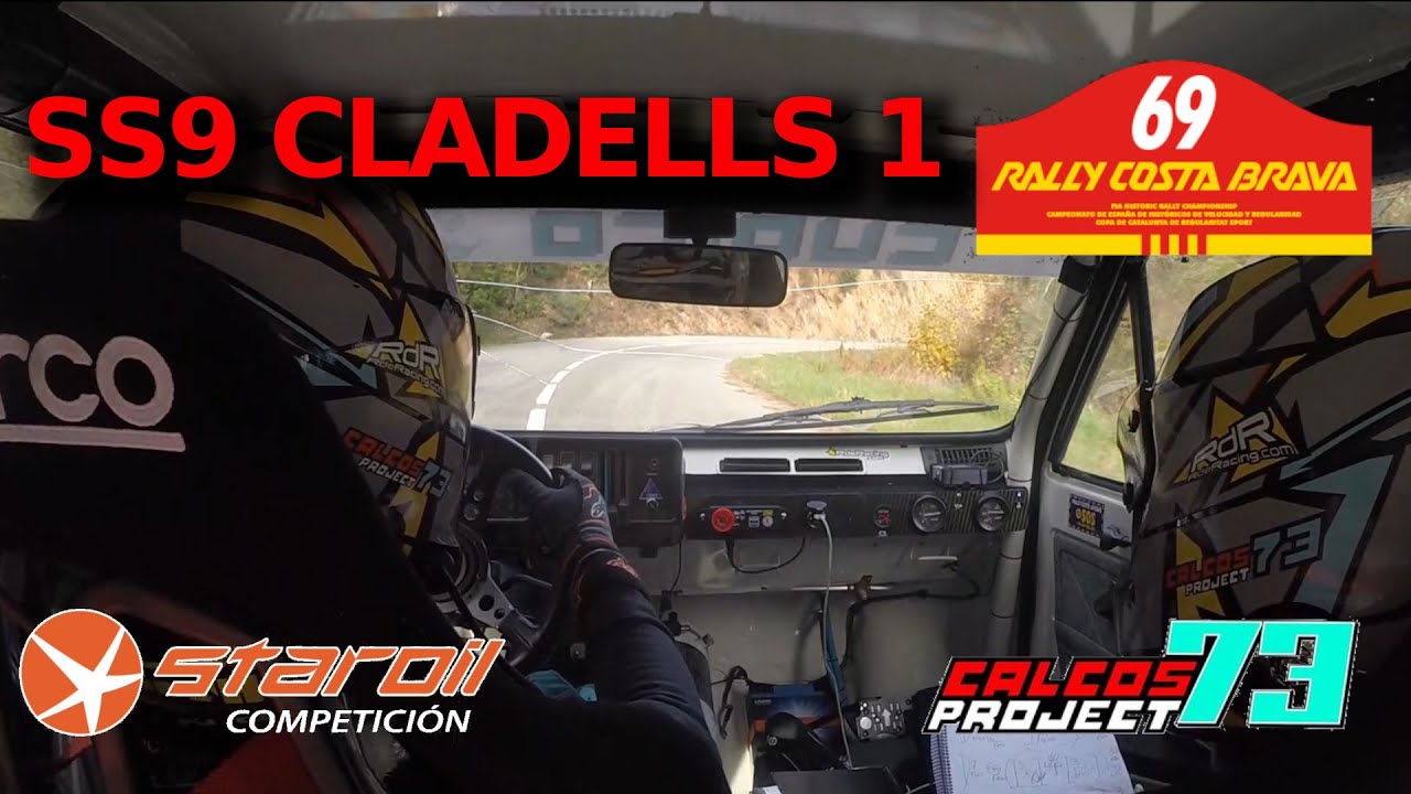 Percance  Onboard 🎞 - SS9 Cladells 1 - 69 Rally Costa Brava - CERH