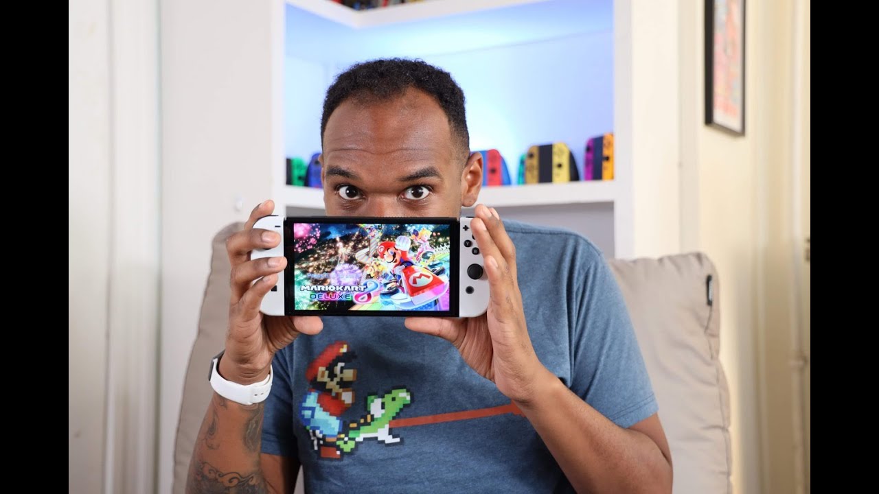 Joe Just Opened  - New Nintendo Switch OLED Unboxing + Review