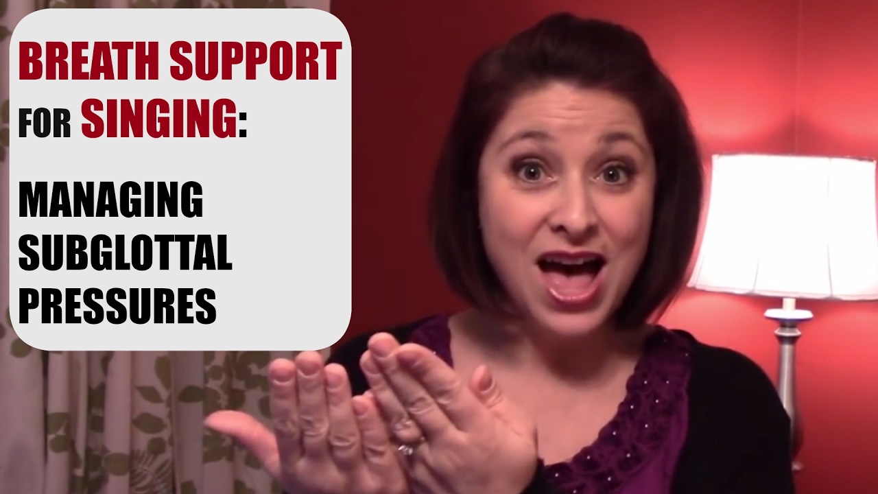 BREATH SUPPORT FOR SINGING (Lesson 2): Managing Subglottal Pressures