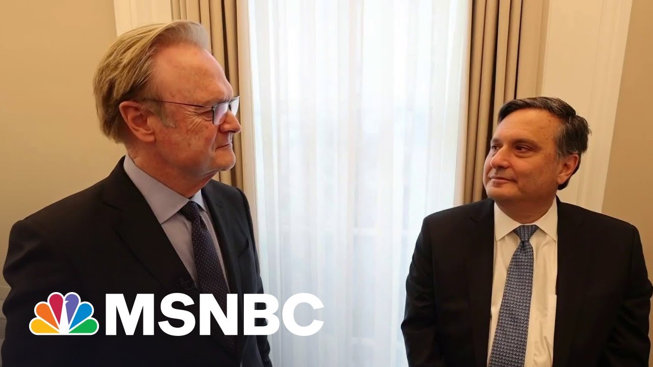 Exclusive: Ron Klain takes Lawrence through his West Wing office