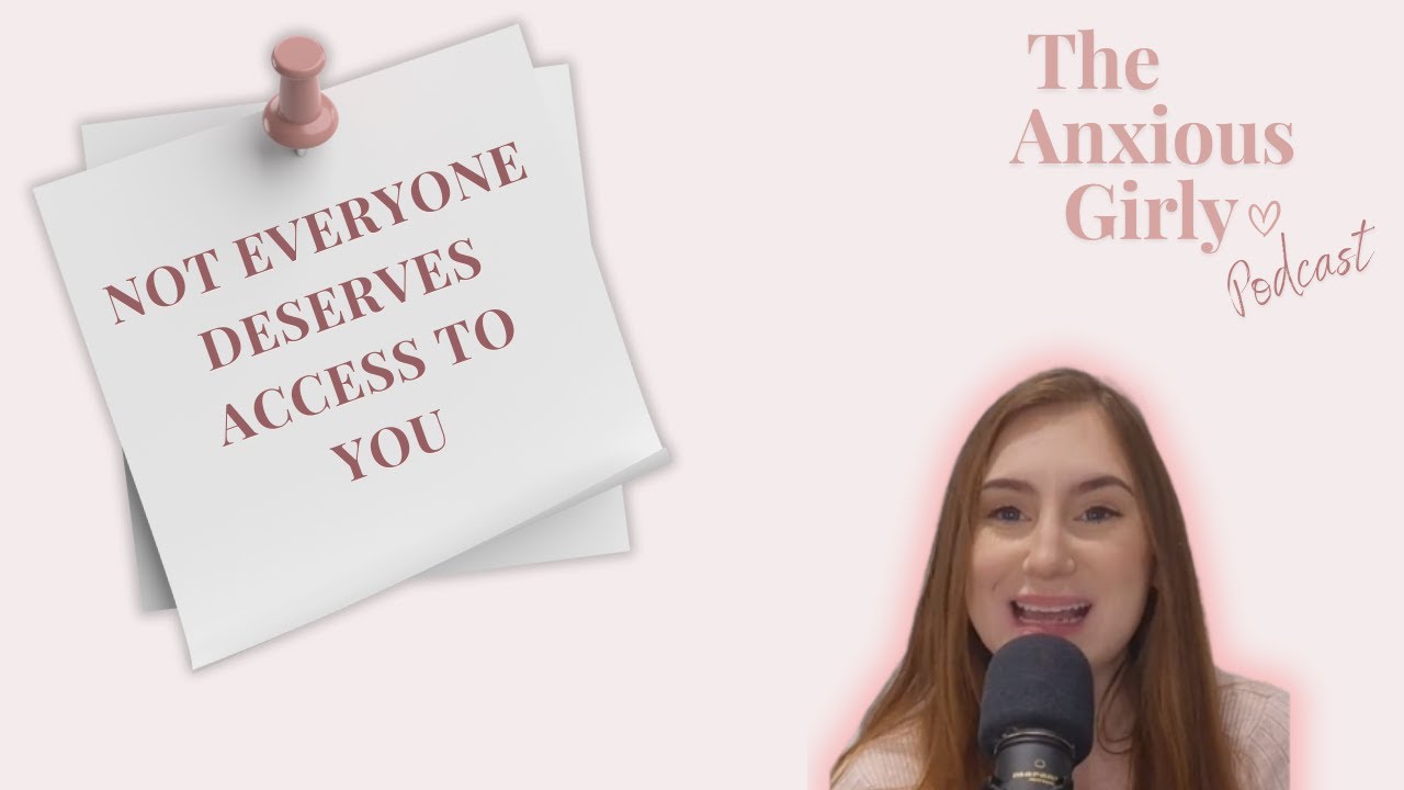 Not Everyone Deserves Access to You: Learn When to Let Go