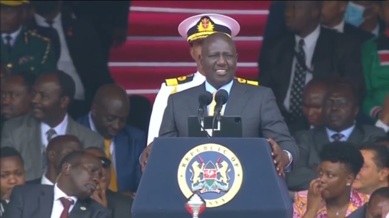 President Elect Dr.William Ruto's Powerful Speech during his inauguration Celemony