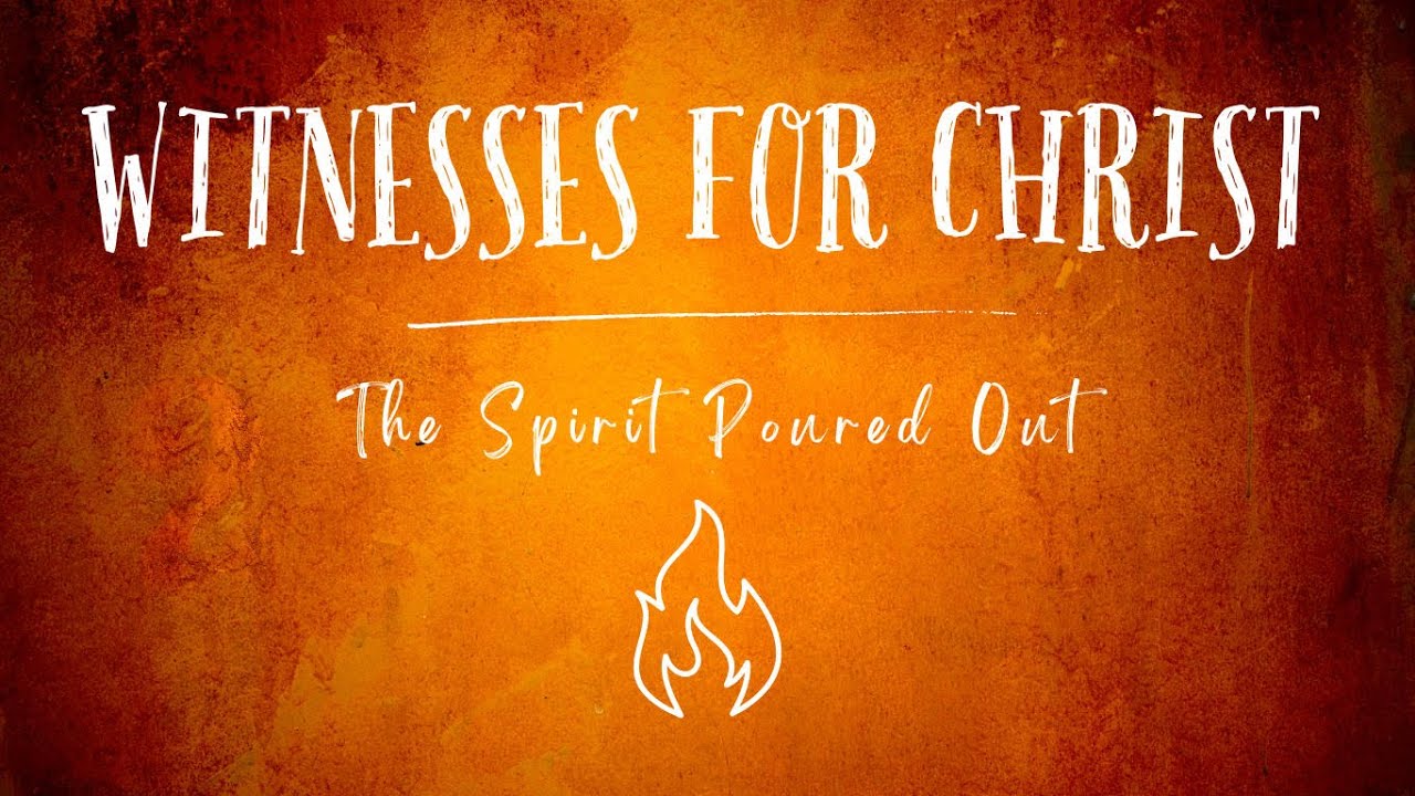 11 Jan, 2026 - 09:30am “The Spirit Poured Out." (All Of Acts 2)