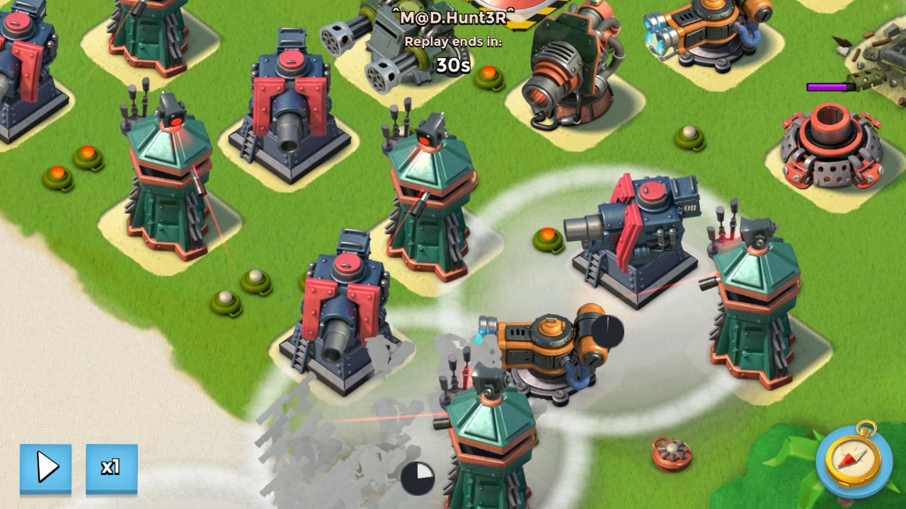 Boom Beach - Attack Strategy - Smokey Heavy/Zooka
