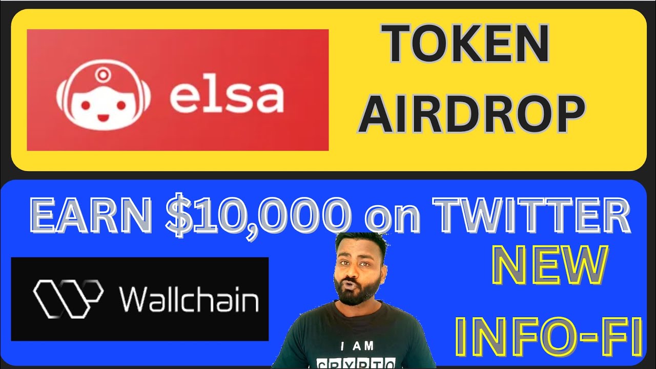 /MAKE MONEY ON TWITTER with WALLCHAIN ELSA TOKEN  AIRDROP