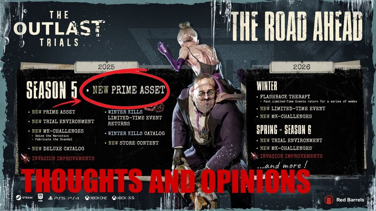 Next Prime Asset 2025-2026 Roadmap | Thoughts and Discussion| The Outlast Trials