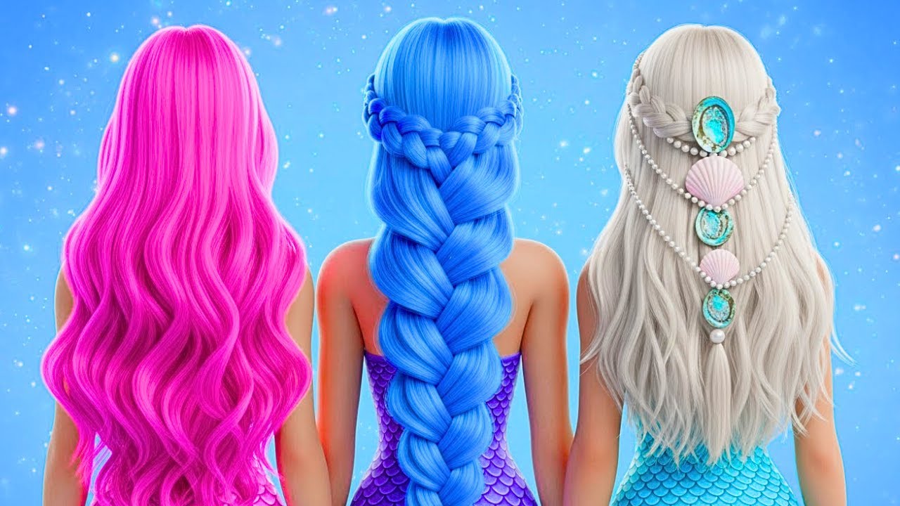 Under the Sea Glow Up 🧜‍♀️ Rutinitas Kecantikan Putri Duyung!