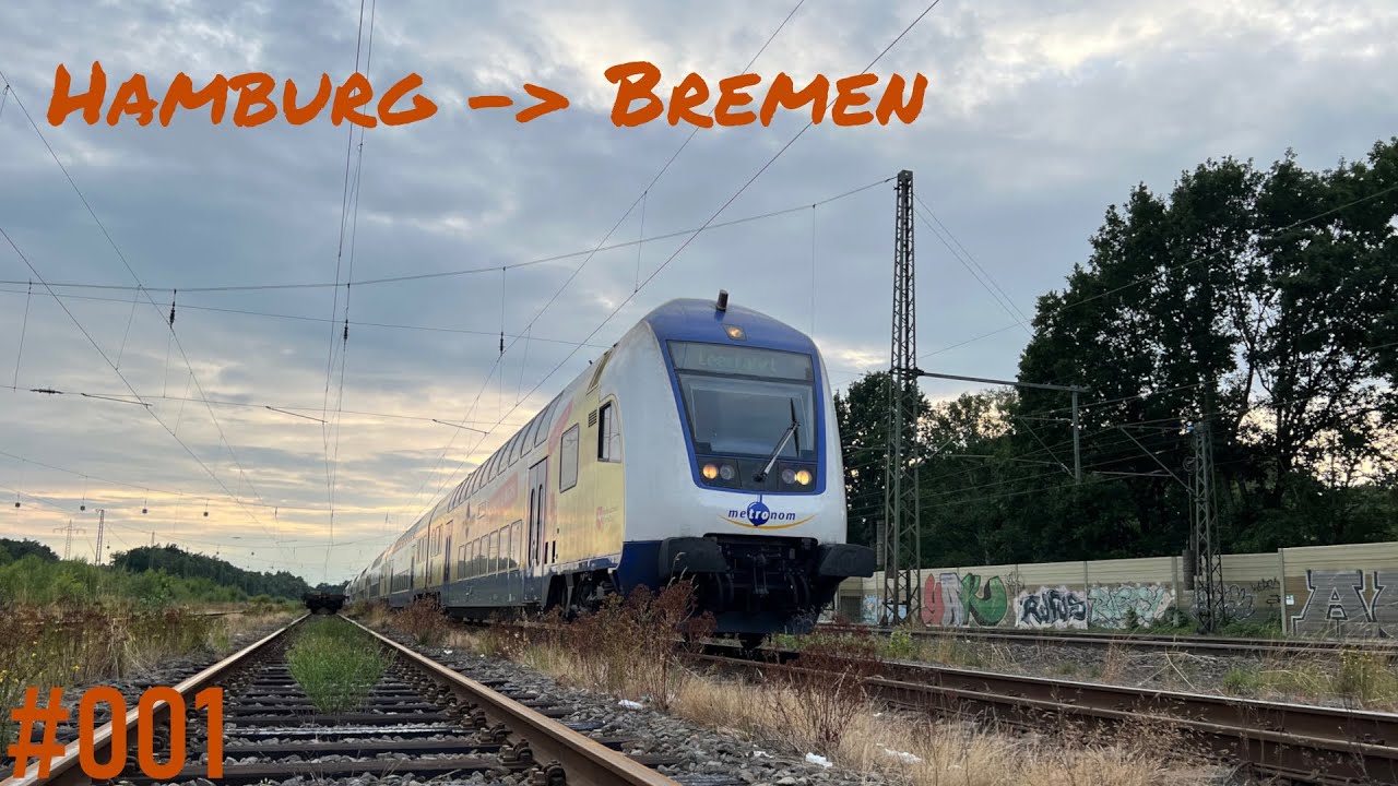 Führerstandsmitfahrt #001 - Hamburg Hbf - Bremen Hbf