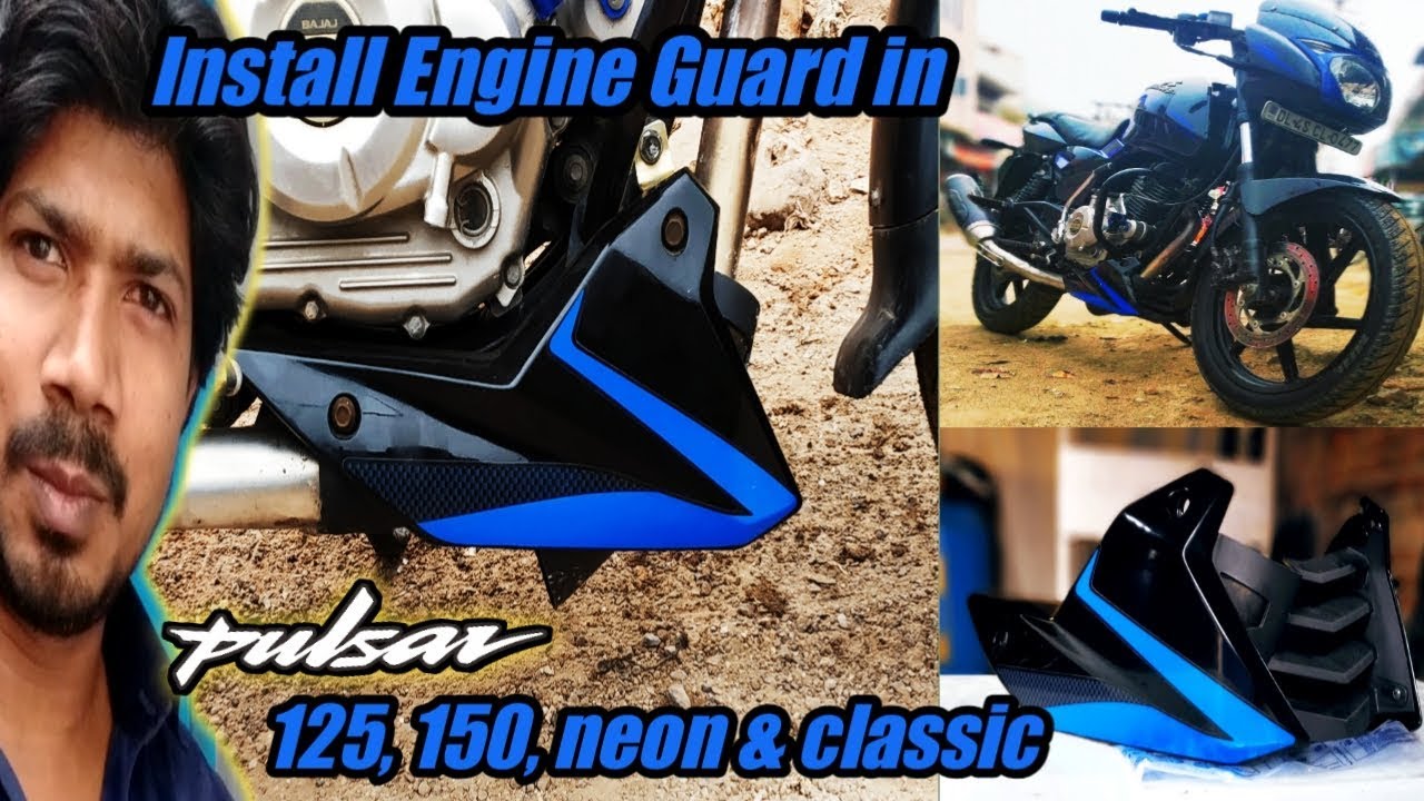 HOW TO INSTALL ENGINE GUARD IN PULSAR 150