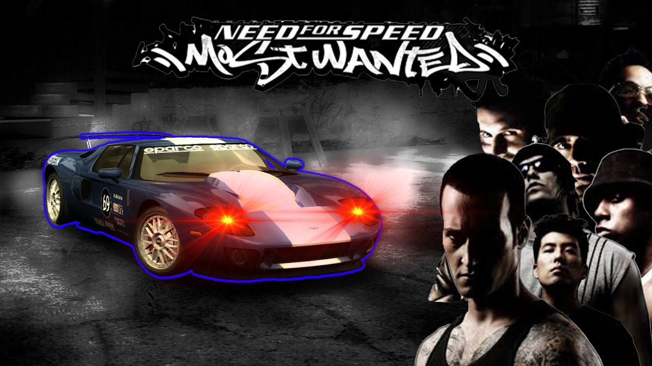 Ford GT vs All Blacklists | NFS Most Wanted