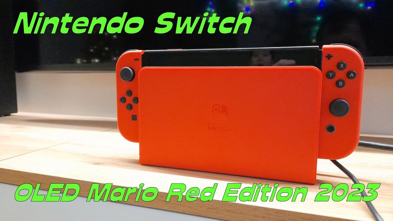 Nintendo Switch OLED Mario Red Edition 2023 