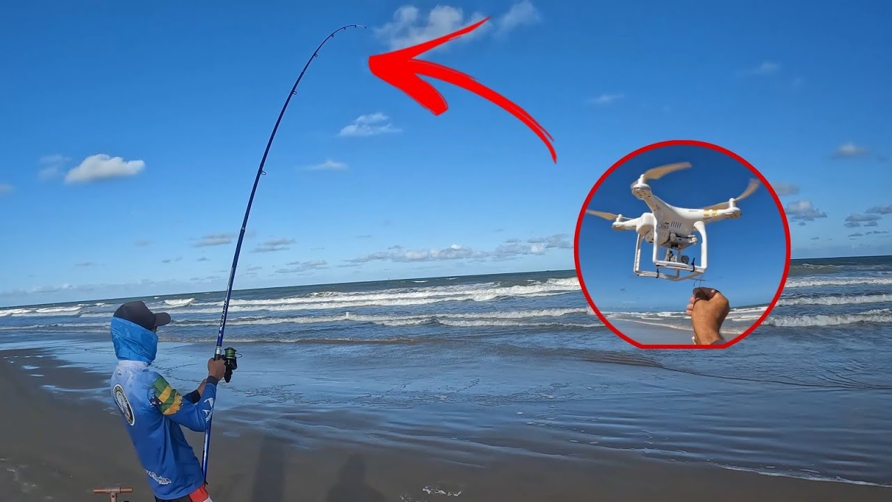 1° PESCARIA COM DRONE JA DEU RESULTADO!!! DRONE FISHING EM ARACAJU/SE