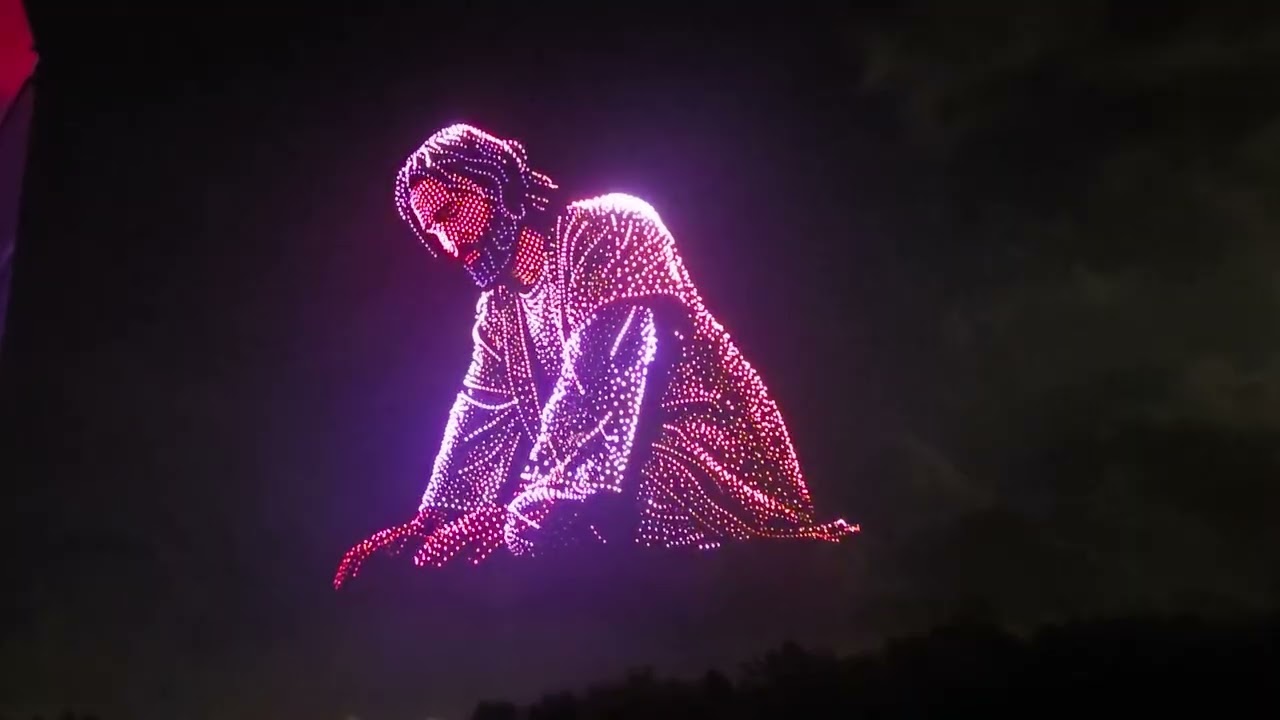 Jesus Jesus Jesus Night 6 Drone Show