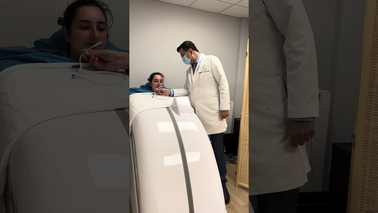 Ozone Sauna in action before IVF | Rejuvenating Fertility Center