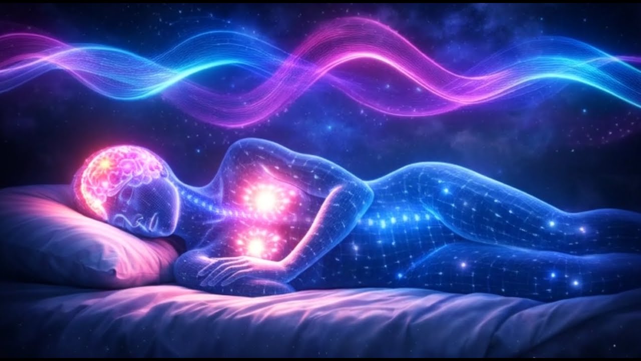 528 Hz Deep Healing Sleep Frequency 🌿 Stress Relief • Full Body Restoration • Deep Calm