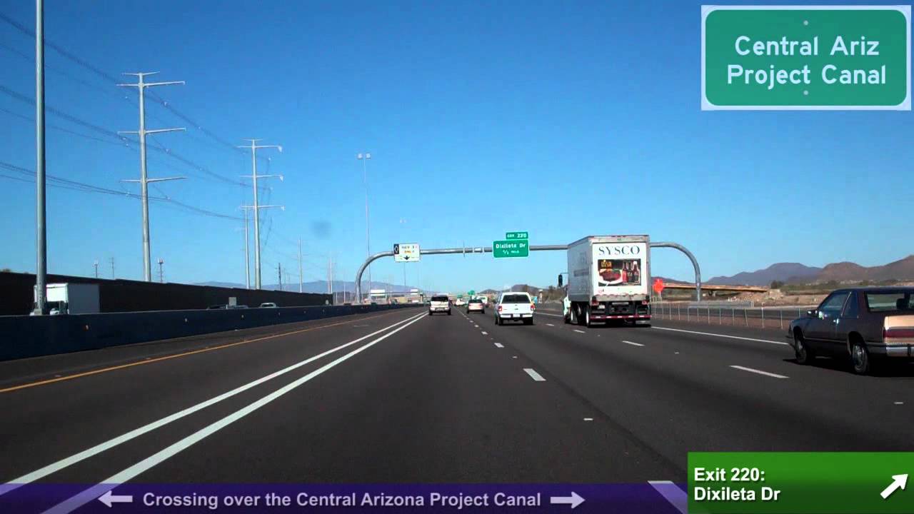 I-17 North (AZ), Metro Phoenix North, Exit 214 at AZ Loop 101 to Exit 229