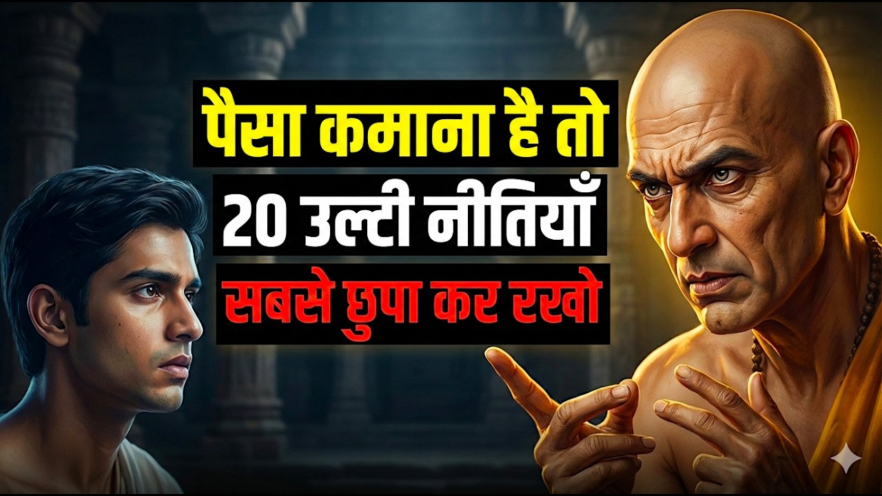 पैसा चाहिए ? अमीर बनना है तो अच्छाई छोड़ो – ये 5 उल्टी बातें अमीरों का असली राज़ हैं | Chanakya niti