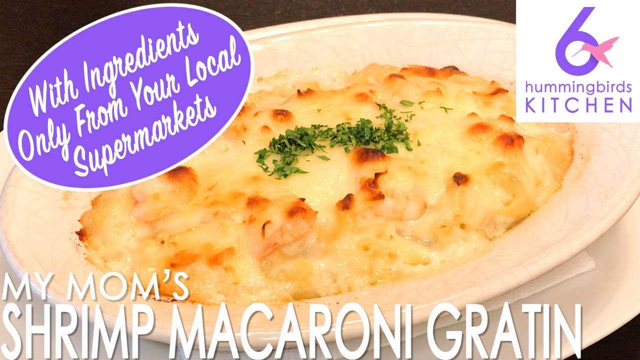 Shrimp Macaroni Gratin ⎜Japanese Cooking w/Ingredients Only From Your Local Supermarkets