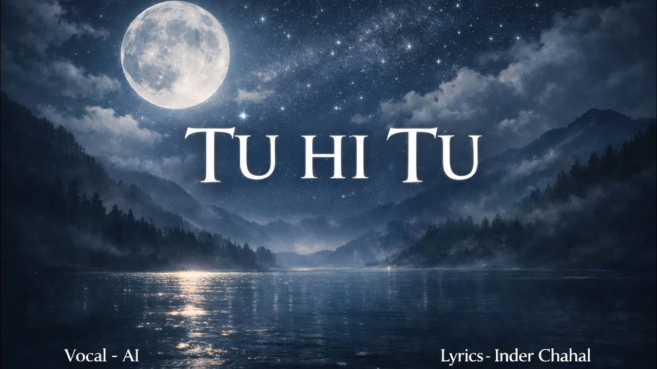 Tu Hi Tu | Punjabi Romantic Song | AI Music | Love Vibes | Inder Chahal |