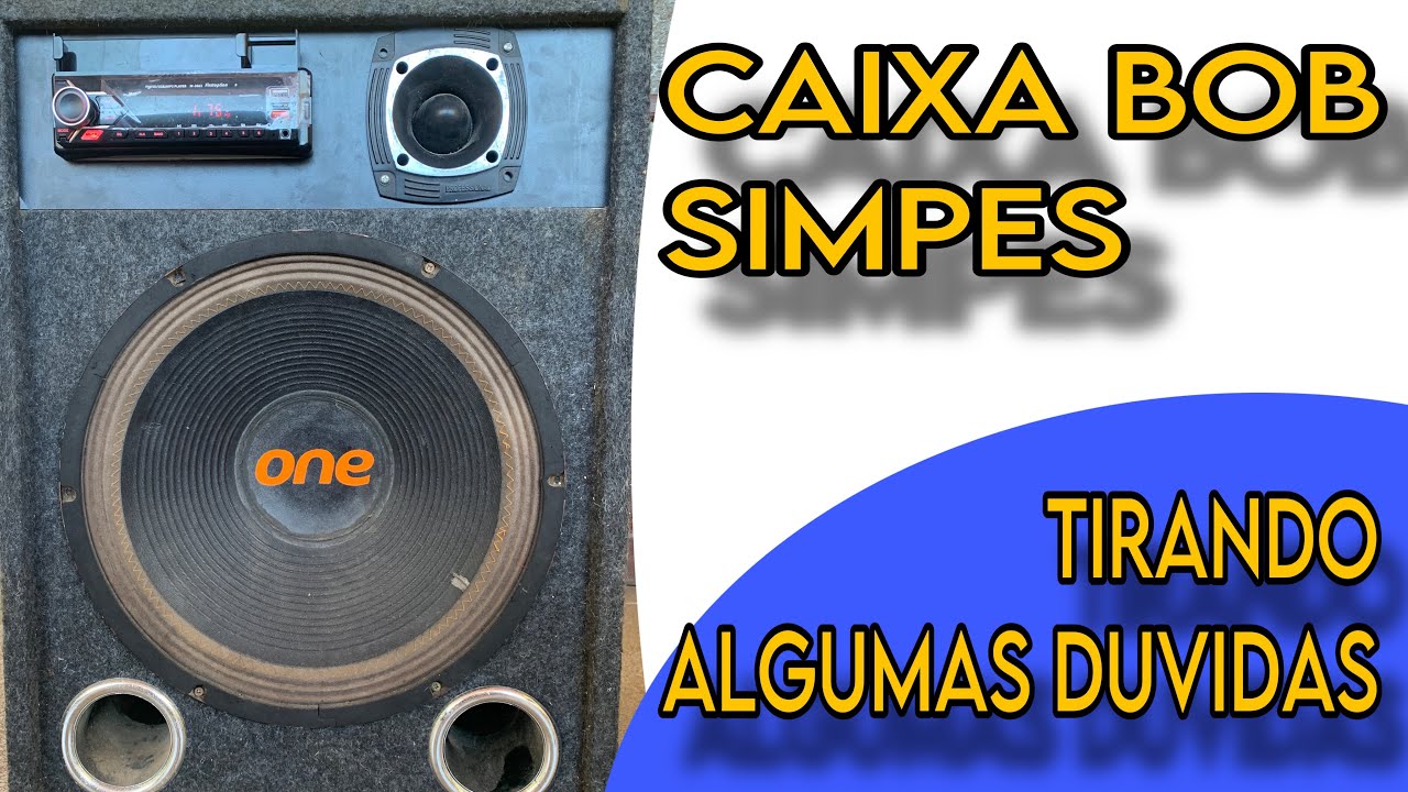Caixa bob Bluetooth simples