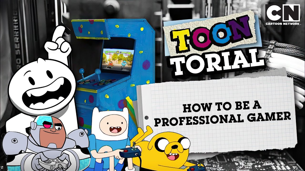 How to Be a Professional Gamer | ToonTorial | @cartoonnetworkuk