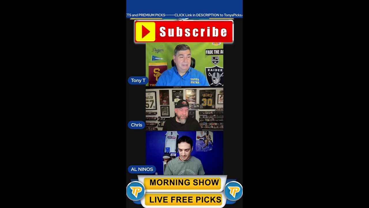 Прямая трансляция матчей НБА, НХЛ, NCAA, прогнозы на матчи Tony's Picks Morning Show, 17.03.2026 📱