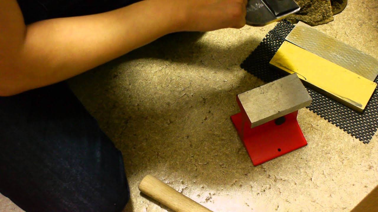 How to prepare a kanna blade