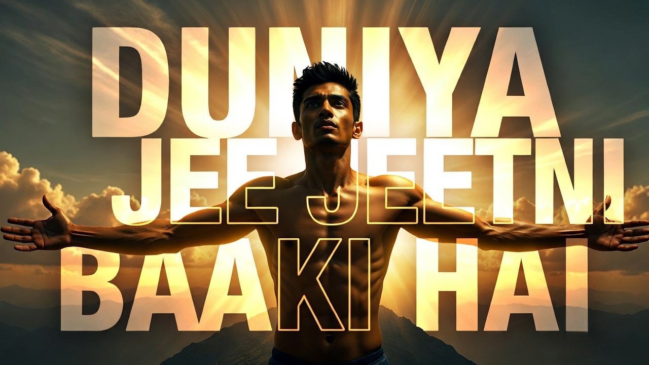 DUNIYA JEETNI BAAKI HAI 🔥 | Motivational Rap Song 2026 | Hindi Hustle Anthem | Never Give Up