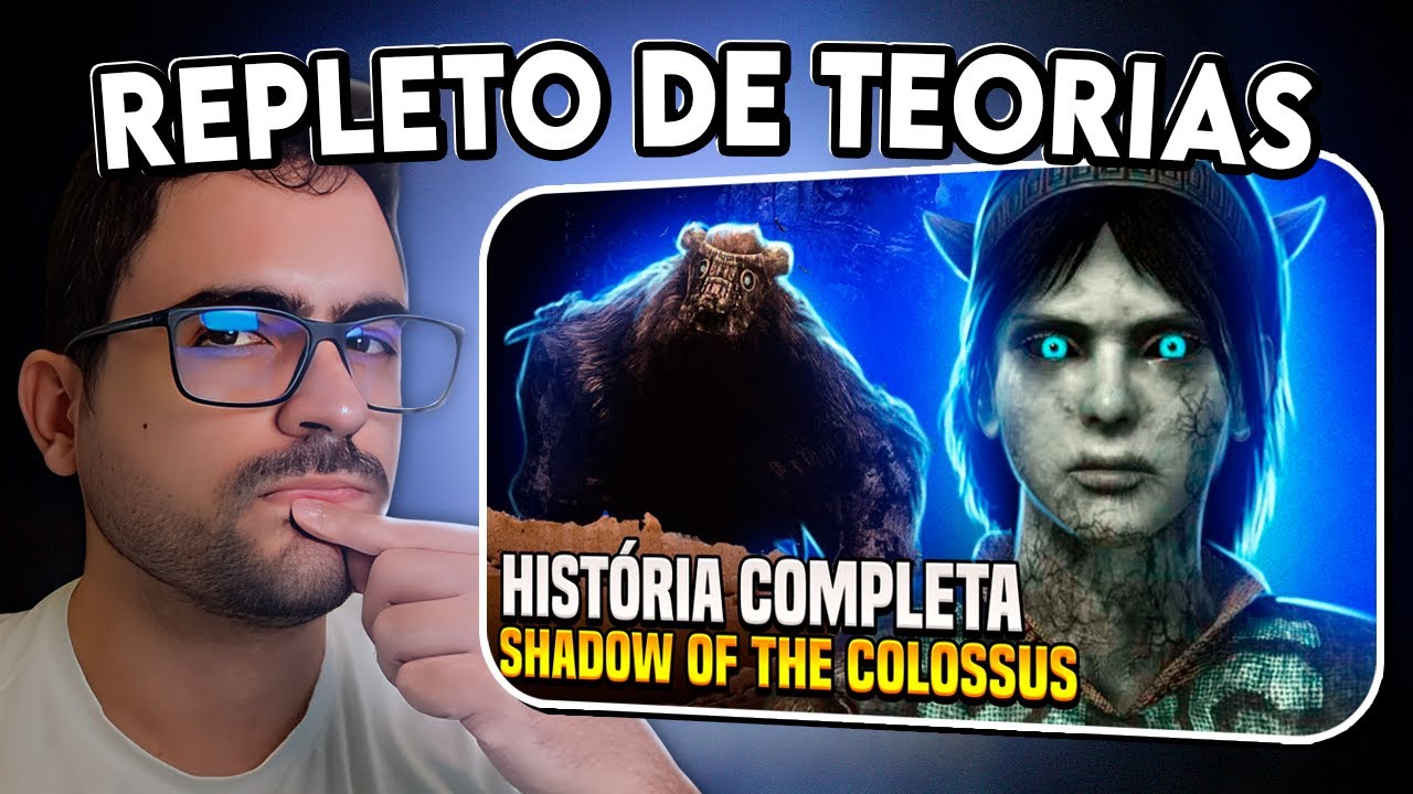 Fiaspo explicando a HISTÓRIA do SHADOW OF THE COLOSSUS