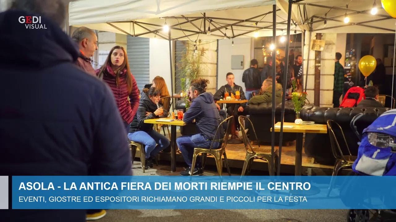 Asola, l'antica fiera dei Morti fa il pienone