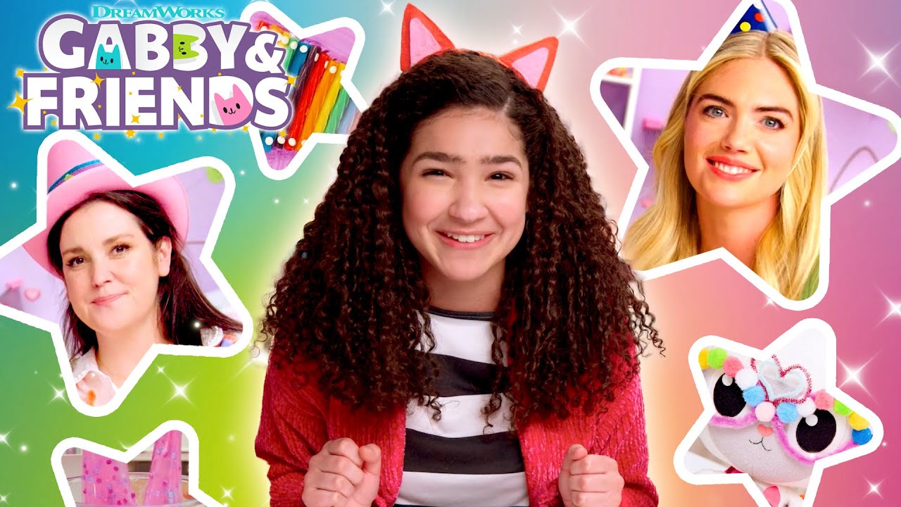 Gabby & Friends Marathon! 😸 Crafts & Games with Celeb Guests ⭐️