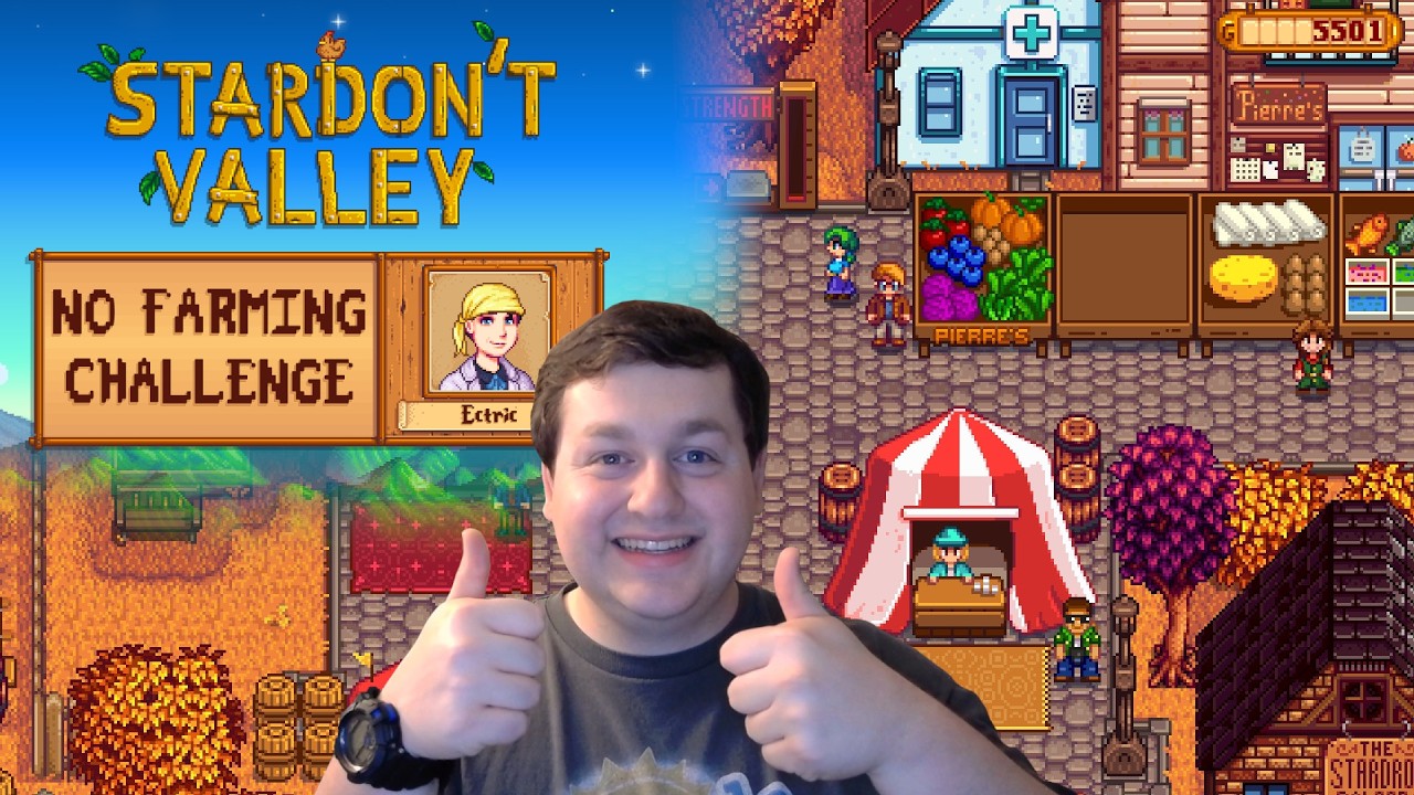 Time to Prep for the Fair! -- Stardew Valley No Farming Challenge Run
