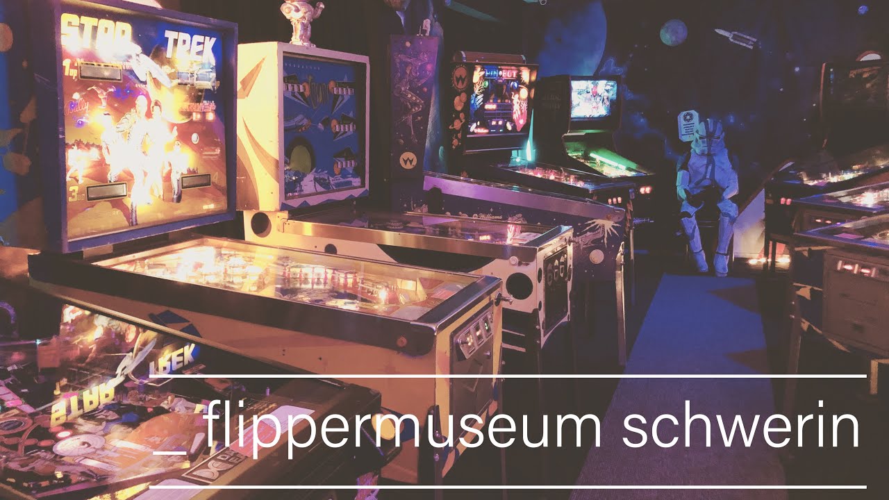 Flippermuseum Schwerin | Pinball Museum Germany | über 100 Flipperautomaten | Flipper