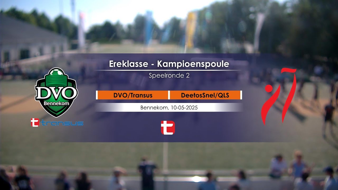 Ereklasse '24-'25: DVO/Transus - DeetosSnel/QLS
