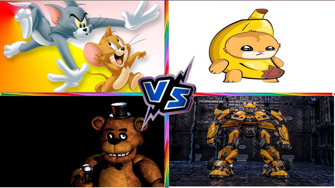 Том и Джерри 🆚 Банановый Кот 🆚 Пять ночей у Фредди 🆚 Шмель