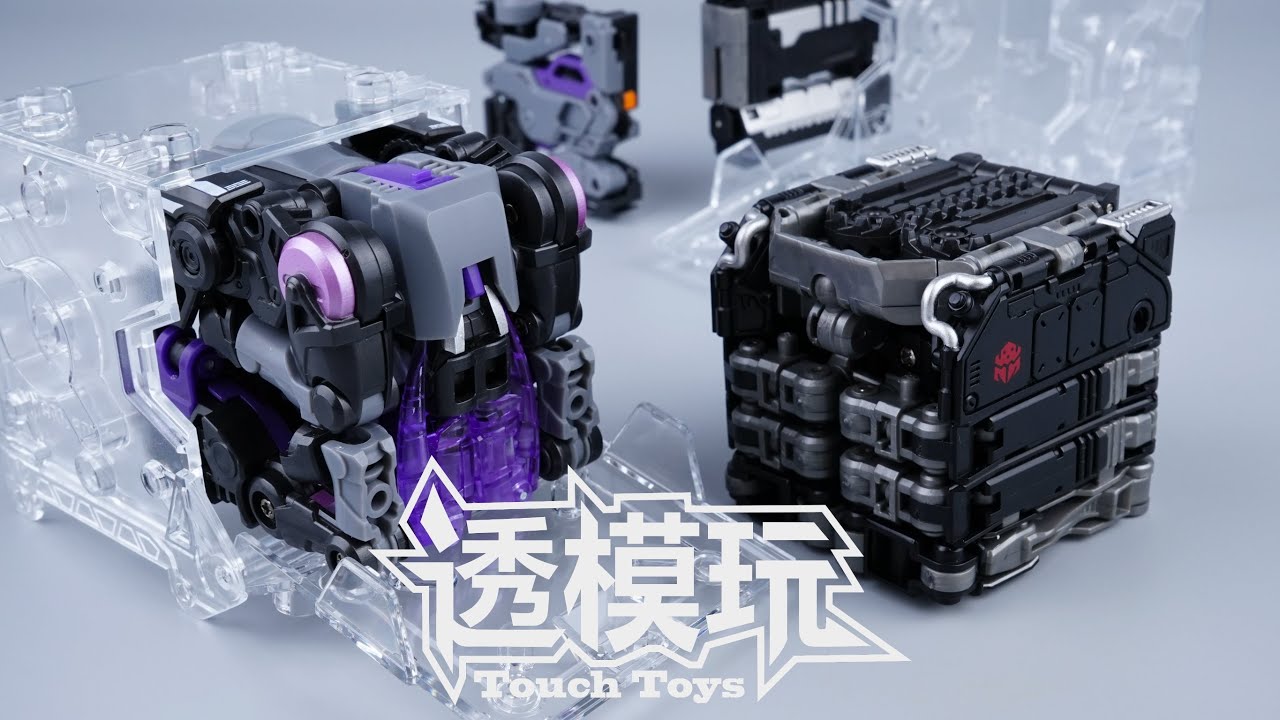【SwiftTransform】Machine Cube! DARK TEAM! 52TOYS BEASTBOX ANT CONSTRUCTION ANTELOPE 猛兽匣 速变 死斗 魔堡 透模玩