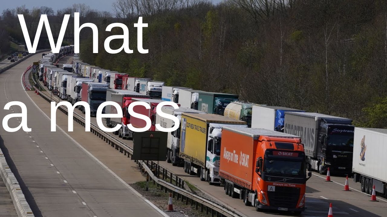 Brexit. Disaster charity brought in to help the Lorry drivers stuck in Dover.