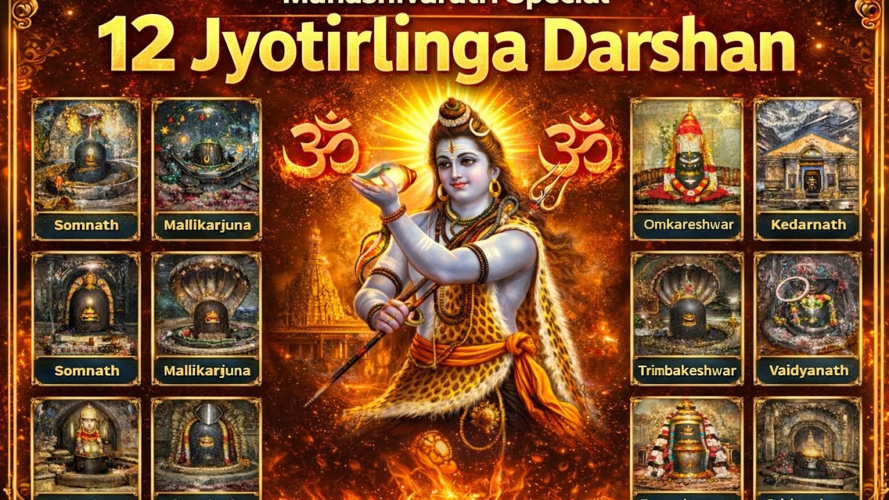ಮಹಾಶಿವರಾತ್ರಿ ವಿಶೇಷ | ಶಿವನ 12 ಪವಿತ್ರ ಜ್ಯೋತಿರ್ಲಿಂಗ ದರ್ಶನ ಮತ್ತು ಮಹಿಮೆ