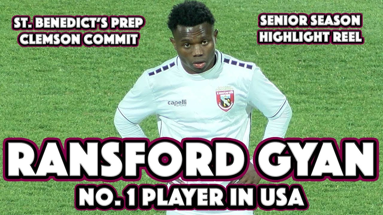 Ransford Gyan is UNREAL! | Senior Season Highlight Reel | St. Benedict's Prep Midfielder