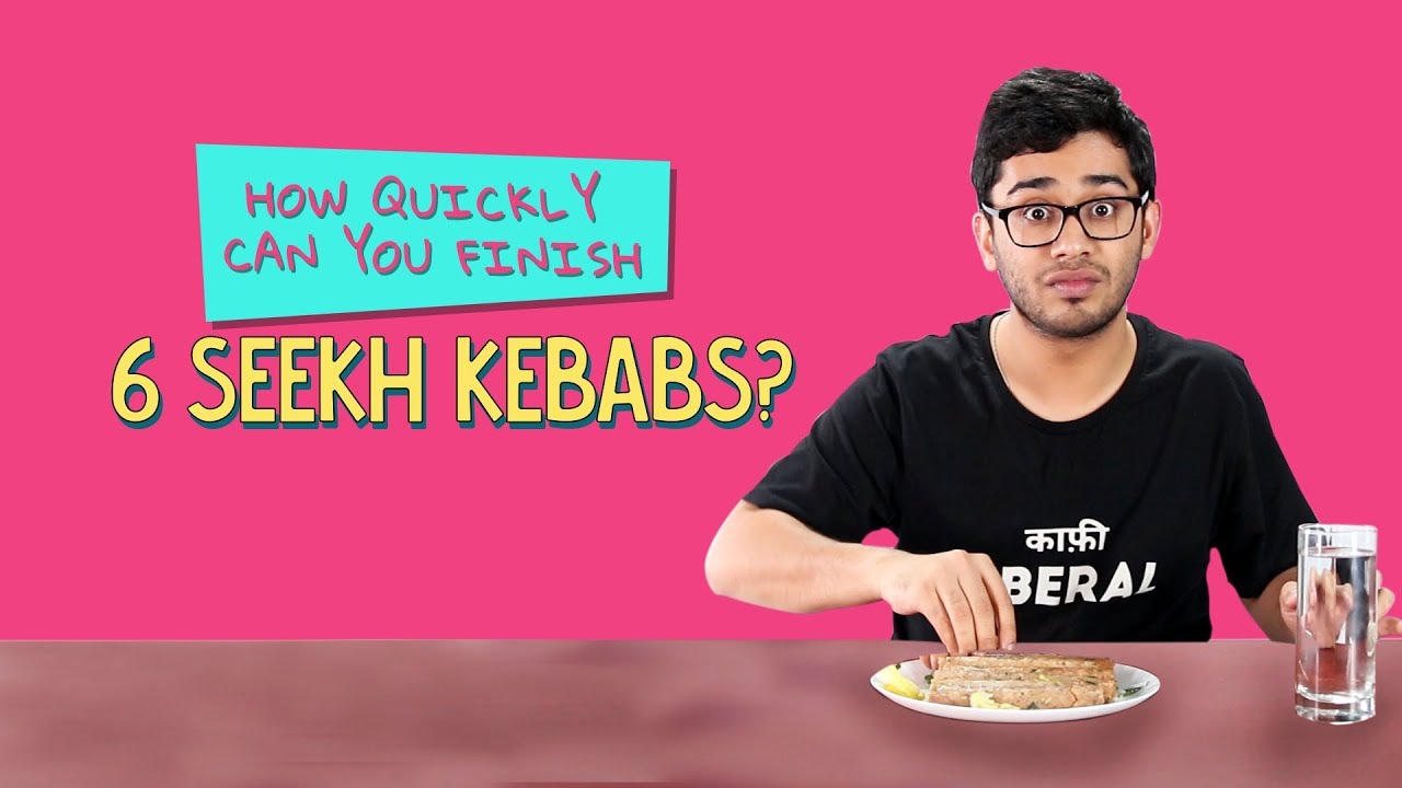 OK Tested: How Quickly Can You Finish 6 Seekh Kebabs?