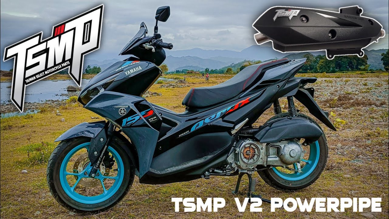 TSMP V2 Powerpipe for Aerox V2. | Graham Moto!