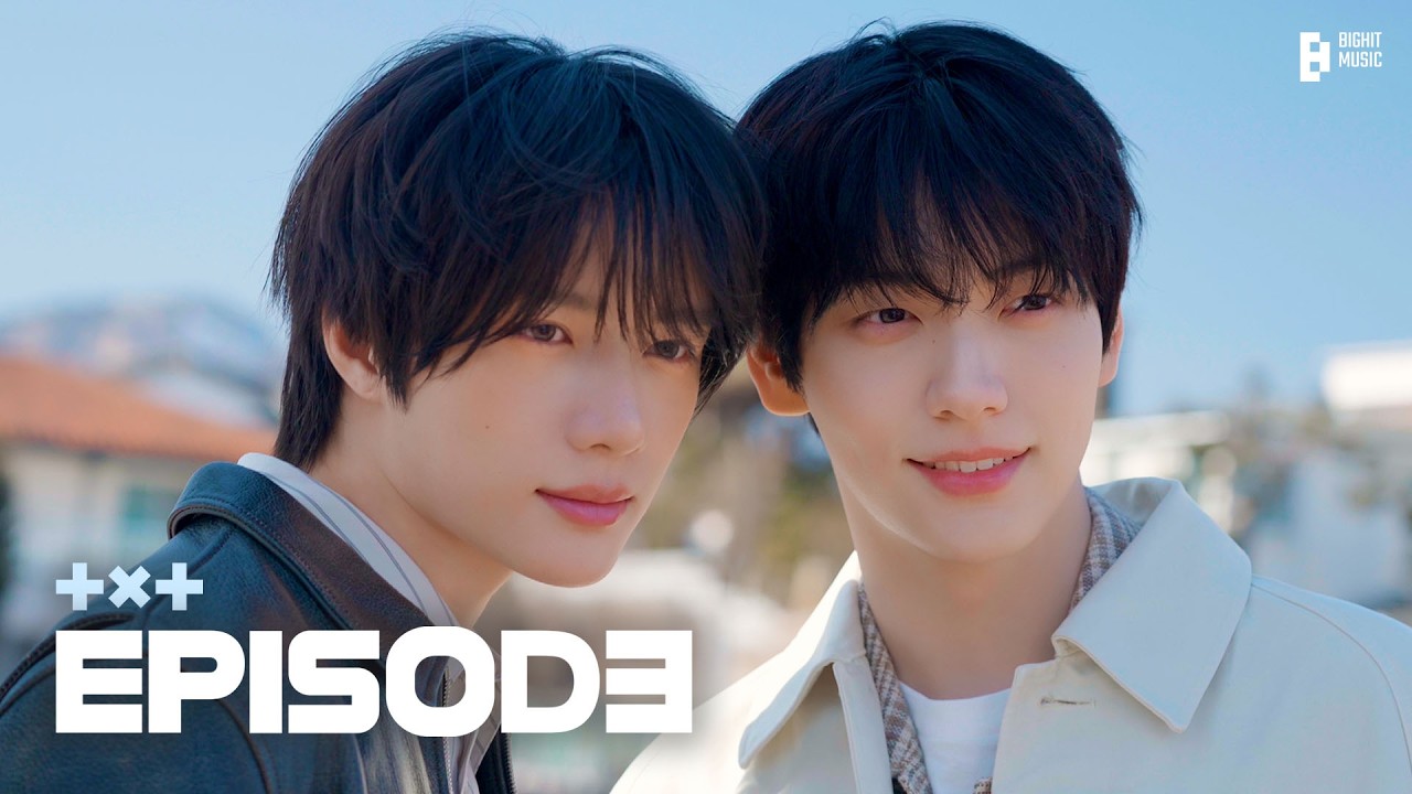 SOOBIN & BEOMGYU &lsquo;SPUR' Photoshoot Sketch | EPISODE | TXT (투모로우바이투게더)