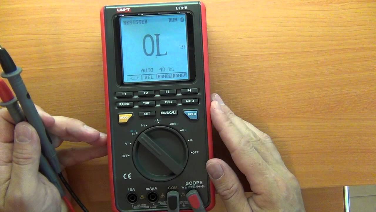 UNI-T UT81B Scopemeter Review