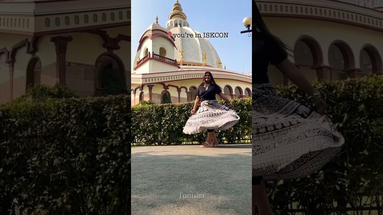 📍Iskcon, Mayapur (1day Tour) #nabadwip #iskcontemple #mayapur #travelblogger #kolkatablogger #viral