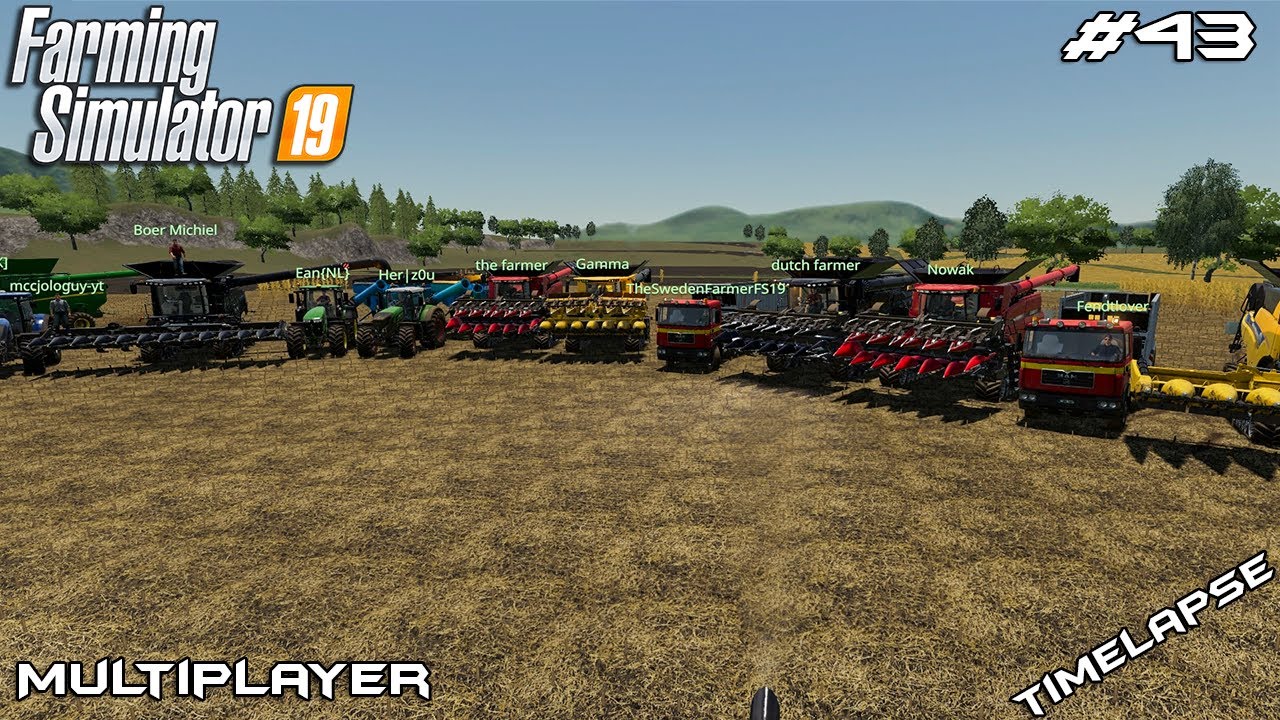 600.000$ Corn harvest | The Valley The Old Farm | Multiplayer Farming Simulator 19 | Episode 43