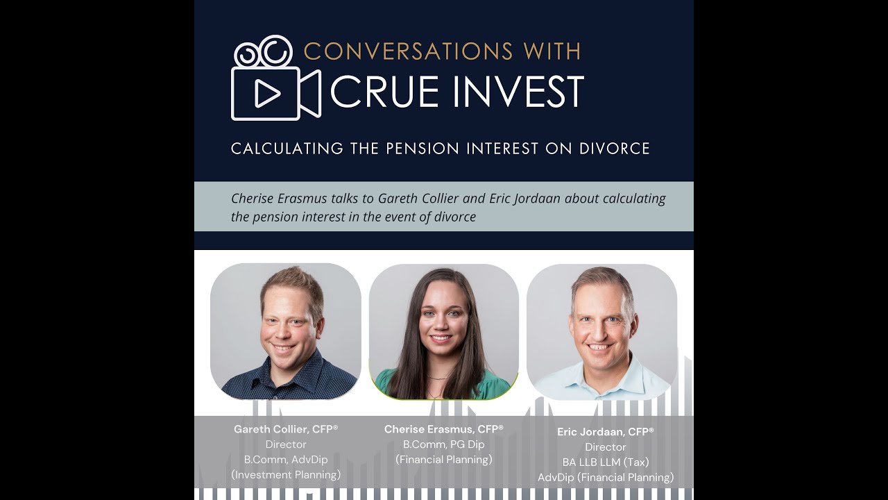 Calculating pension interest on divorce