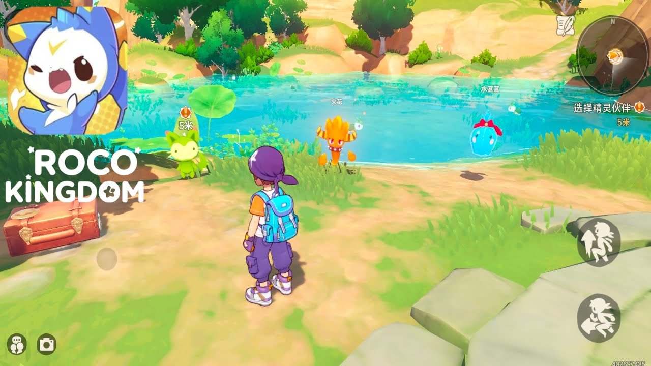 Roco Kingdom Gameplay - palworld+Pokemon 