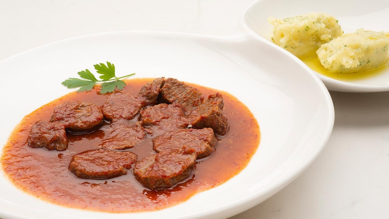 Carrilleras de cerdo en salsa vizcaína - Cocina Abierta de Karlos Arguiñano